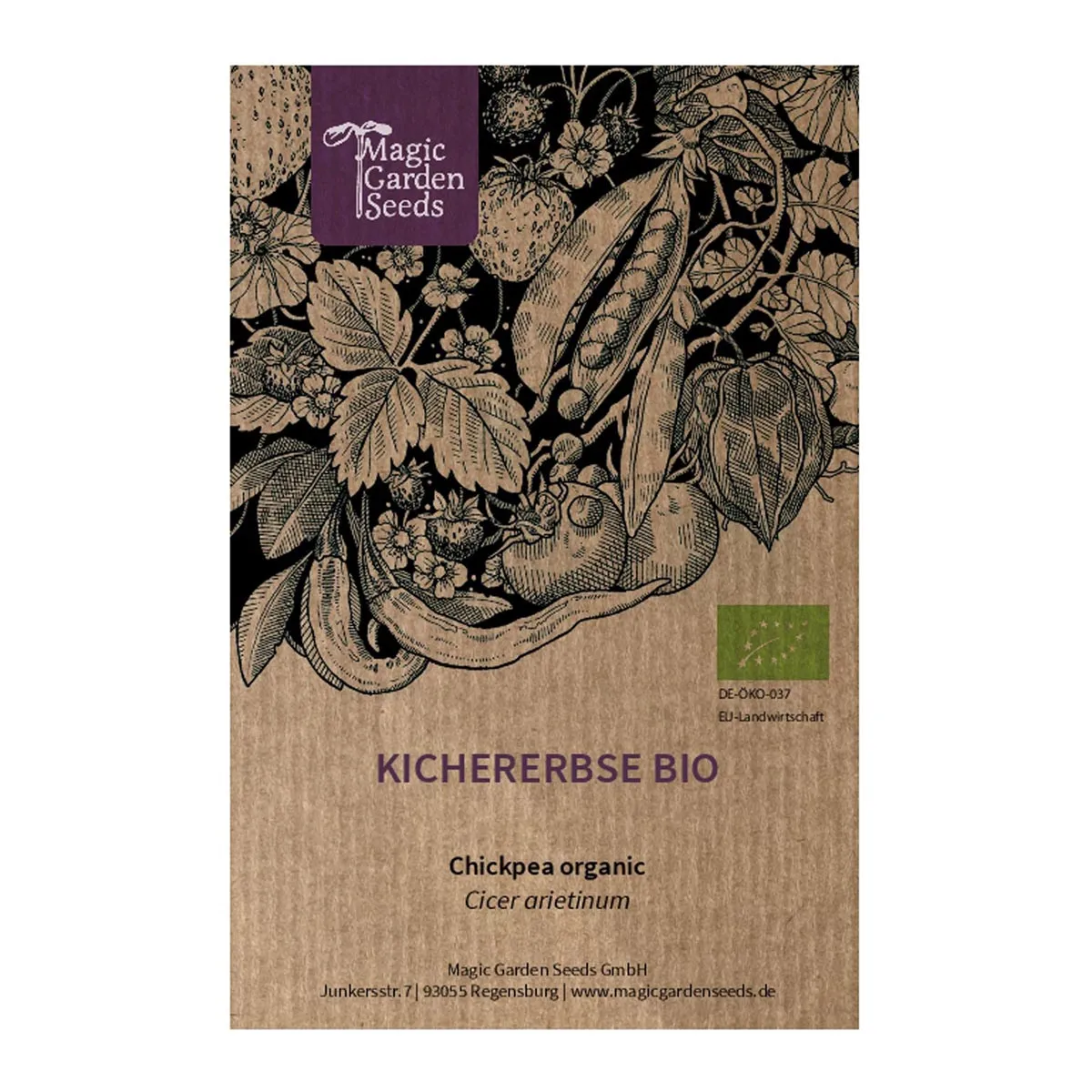 Kichererbse (Cicer arietinum) Bio Saatgut