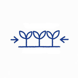 Pictogram: te dicht geplant