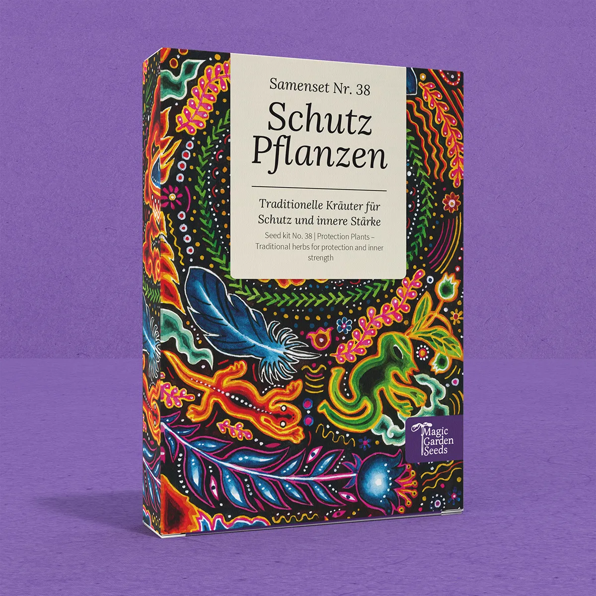 Schutz Pflanzen - Traditionelle Kräuter für Schutz und innere Stärke - Samenset Nr. 38