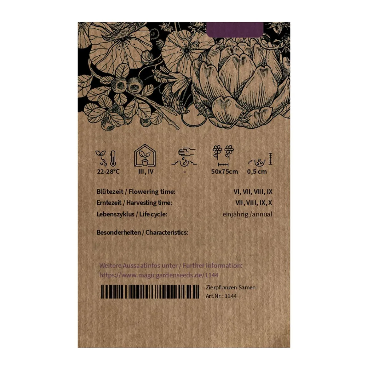 Tomate 'Berner Rose' (Solanum lycopersicum) Bio Saatgut