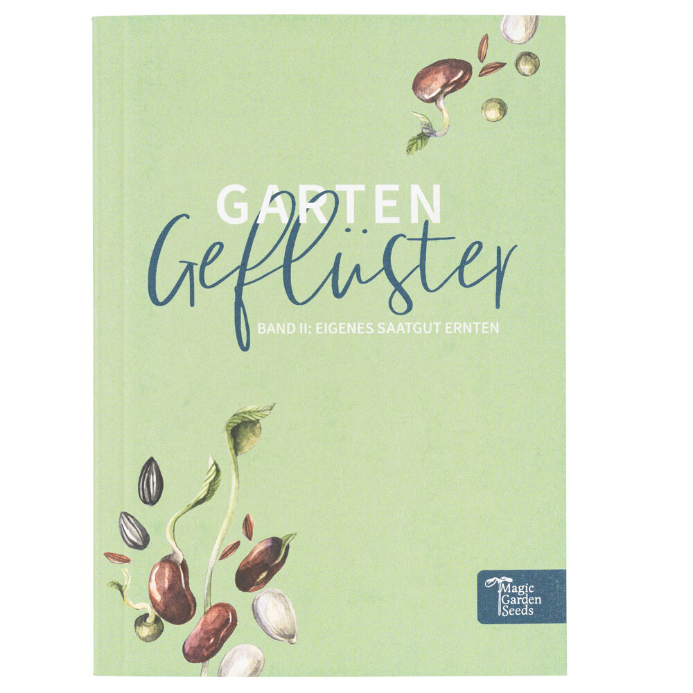 Brochure Gartengeflüster van Magic Garden Seeds, deel II: zelf zaad oogsten