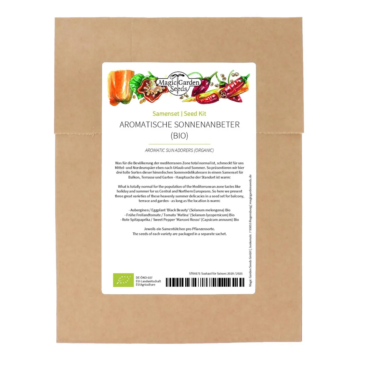 Aromatische Sonnenanbeter (Bio) - Samenset