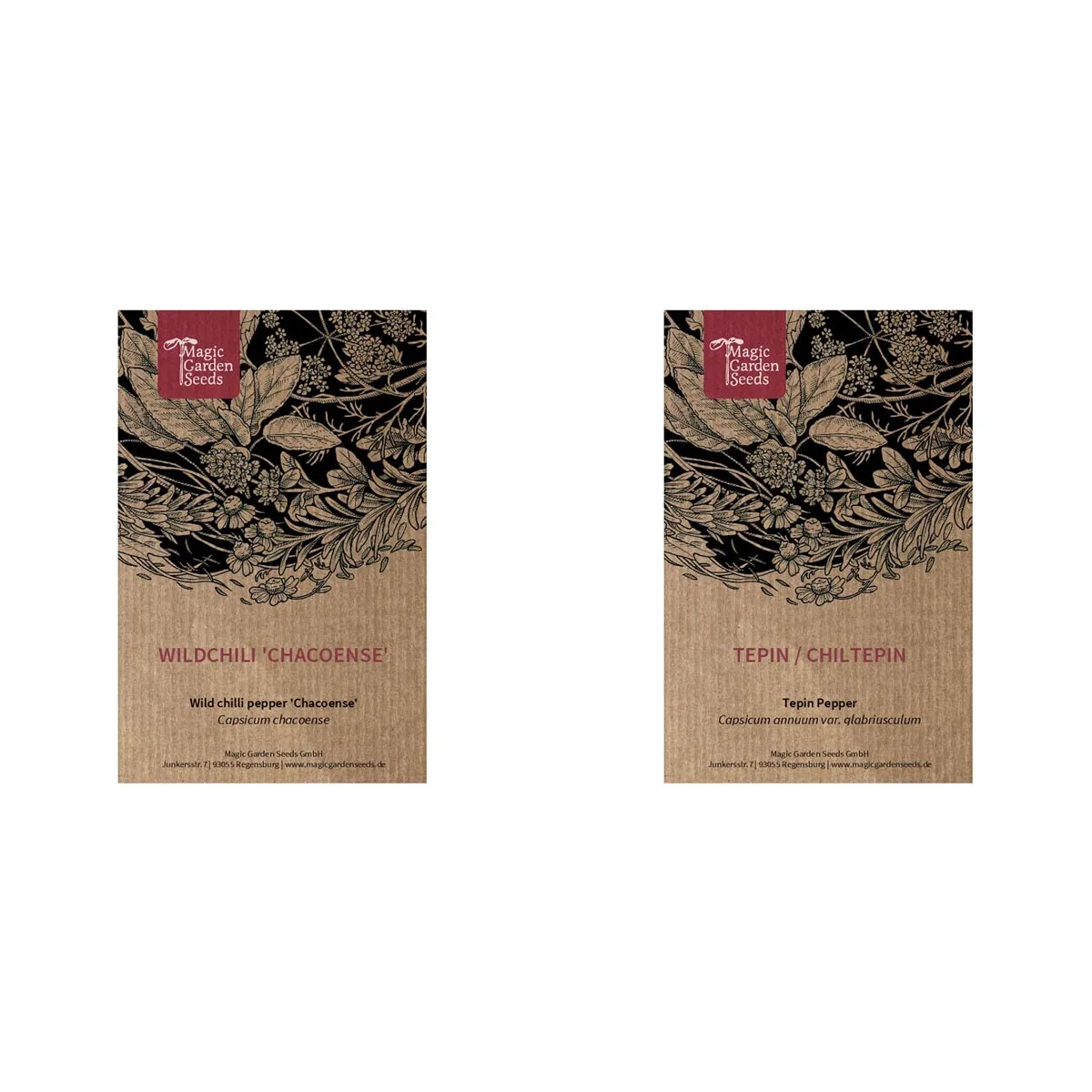 Seltene Wildchili-Sorten - Samen-Geschenkset