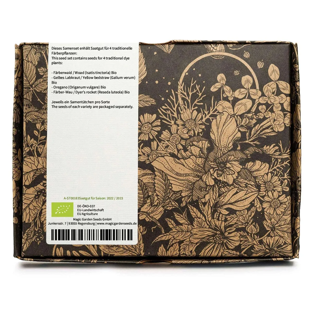 Traditionelle Färberpflanzen (Bio) - Samen-Geschenkset