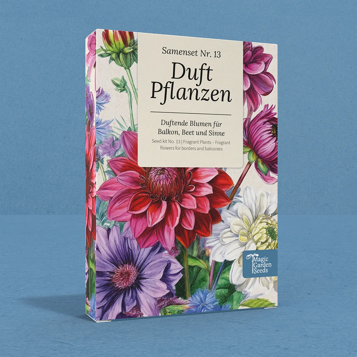 Duftpflanzen: Blütenzauber für Balkon, Beet und Sinne – Samenset Nr. 13