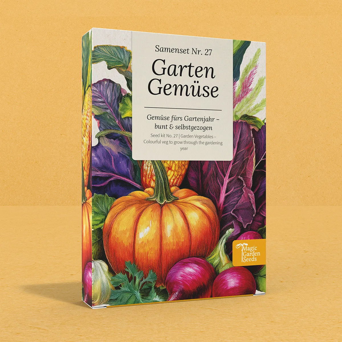 Tuingroenten voor het hele tuinjaar - zaad set nr. 27