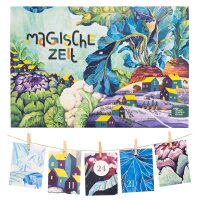 Magische tijd - bio-zaad-Adventskalender - Kleurrijke zelfverzorger tuin