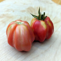 Gestreepte vleestomaat Striped Stuffer (Solanum lycopersicum) zaden