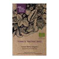 Vroege volle grond tomaat Matina (Solanum lycopersicum) bio zaad