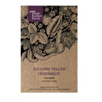 Gele courgette Yellow Crookneck (Cucurbita pepo) zaden