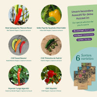 Milde chilipepers: exotische chilipeperaroma zonder...