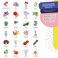 Zaad-adventskalender - groente, kruiden & bloemen-zaden