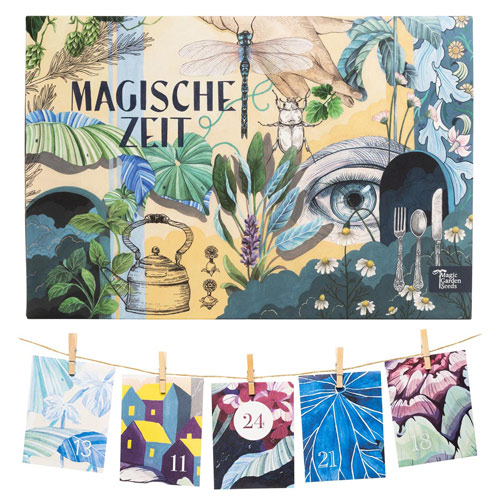 Magische tijd - bio-zaad-Adventskalender - Wonderbaarlijke wereld van kruiden Produktbild