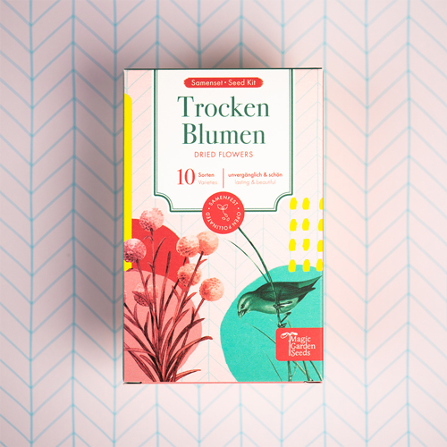 Droogbloemen - 10 zaadstabiele bloemvariëteiten Produktbild